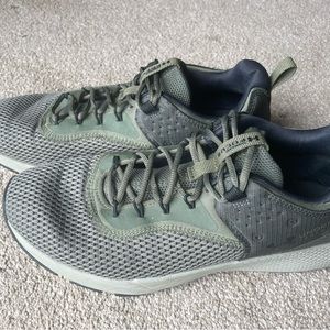 UNDER ARMOR charged focus sneakers - mens, green, size 12